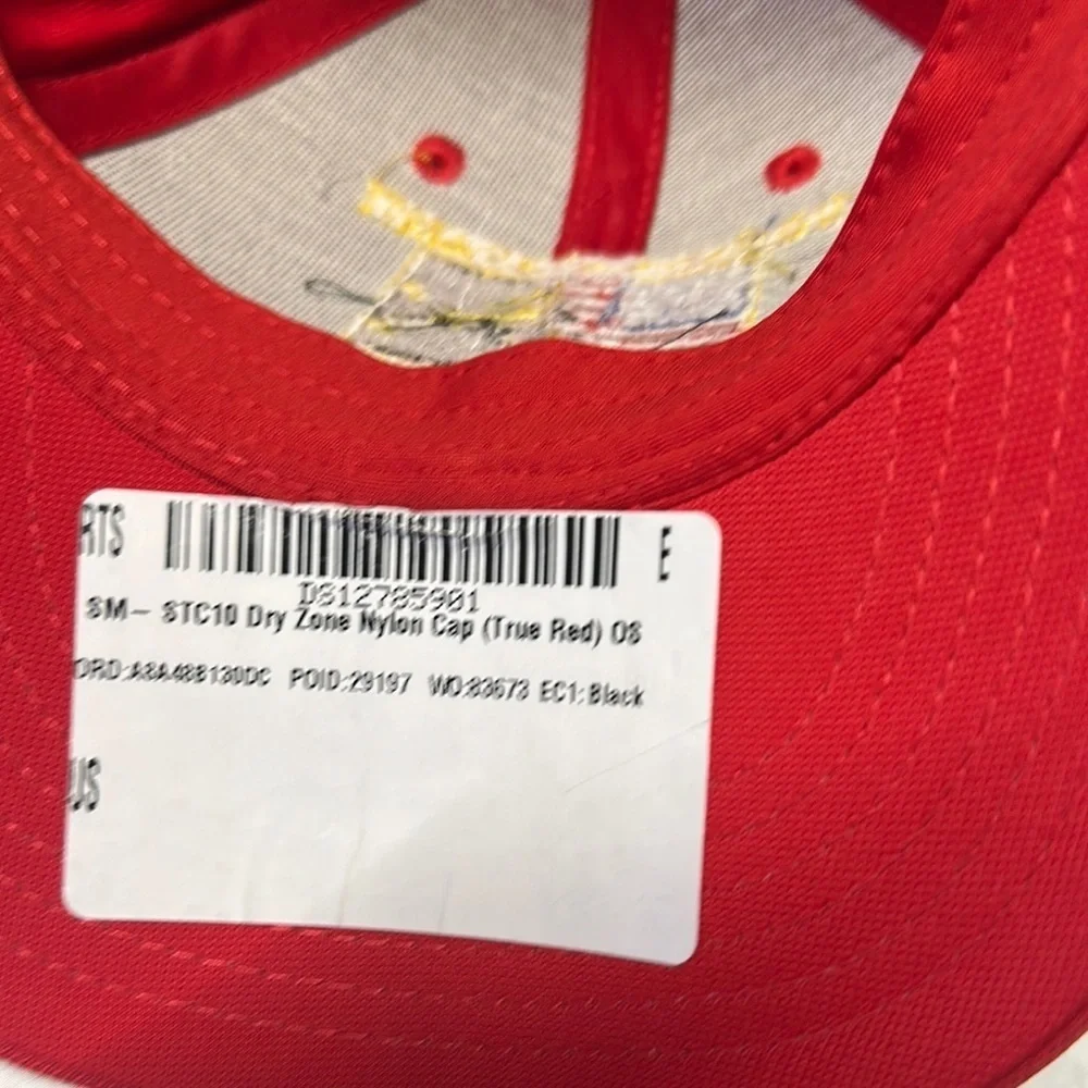 Sport-Tek Red and Yellow Party Hat